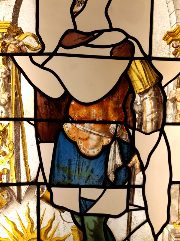 glas in lood in museum ter apel