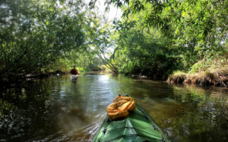 Varen op de Ruiten Aa met kano
