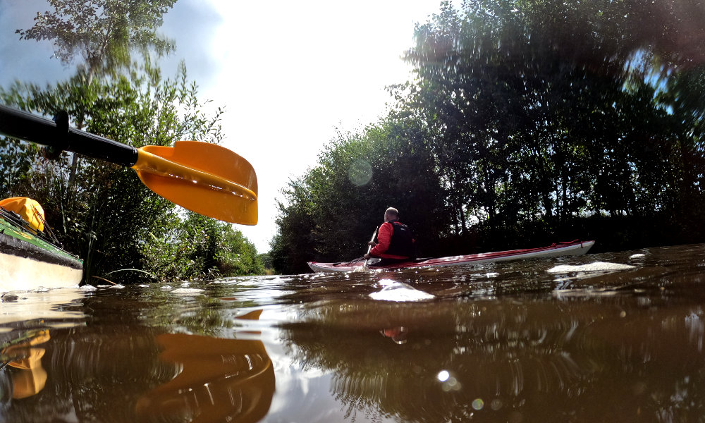 Ruiten Aa per kano en kajak